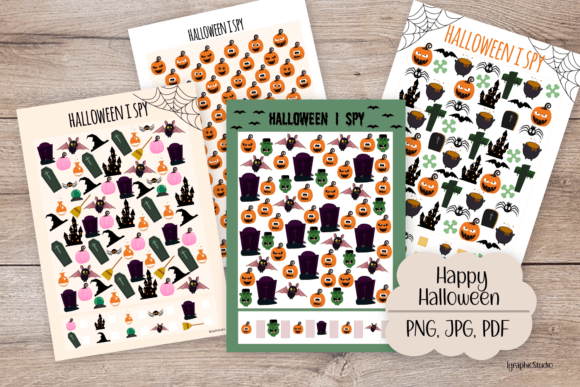 Download Halloween I Spy, Halloween Activity - Premium Resources